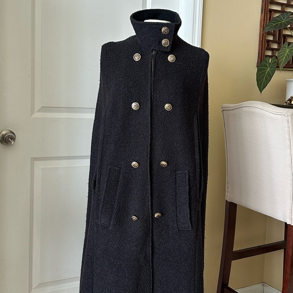 Zara limited edition wool blend Cape Coat - Picture 12 of 13